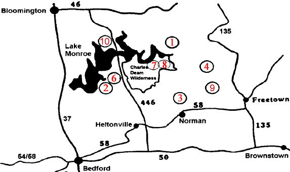 Hoosier National Forest (northern section)