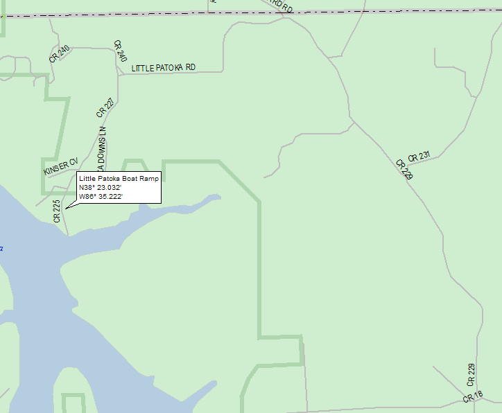 back to Patoka Lake info page