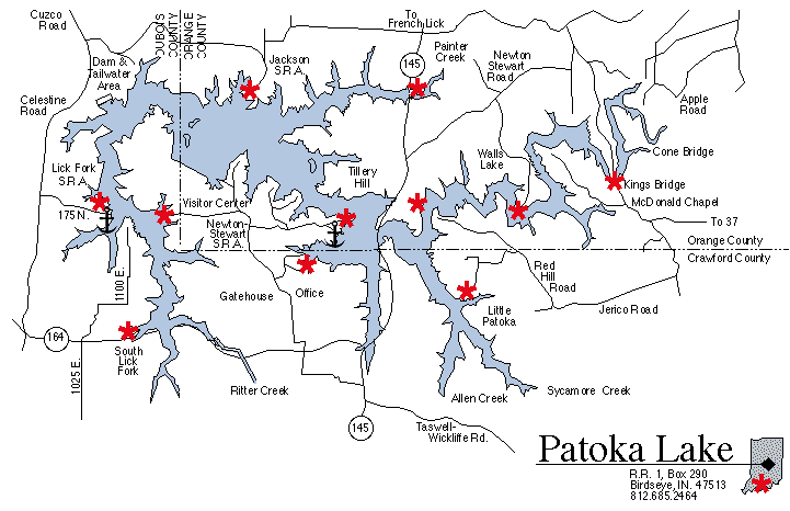 https://www.indianaoutfitters.com/Maps/state_park_maps/Patoka_Lake_clickable.gif