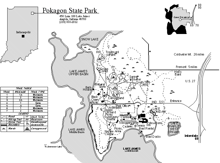 Camping at pokagon clearance state park