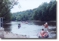 Oak Dale Dam access site