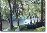 Canoers on the Tippecanoe River